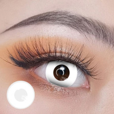 White Block Contact Lenses
